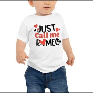 Just call me Romeo kids t shirt
